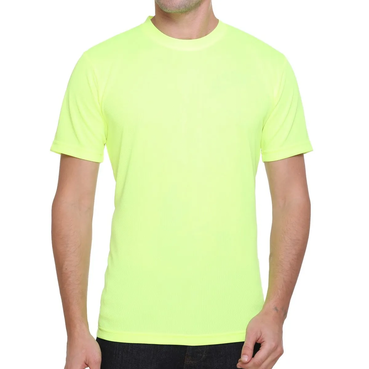 Fluorescent Green Drifit T-shirt