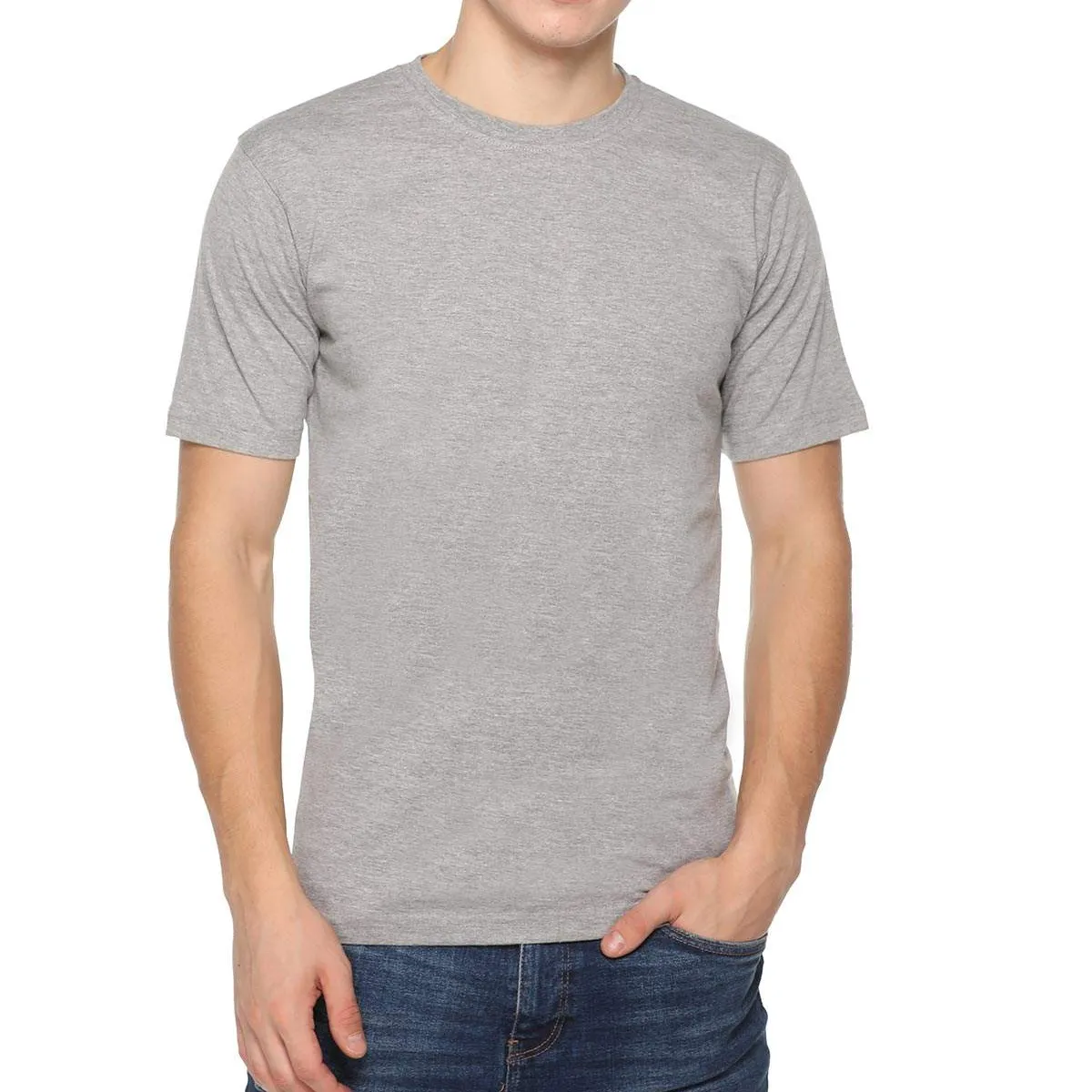 Grey Melange T-shirt - BWCT