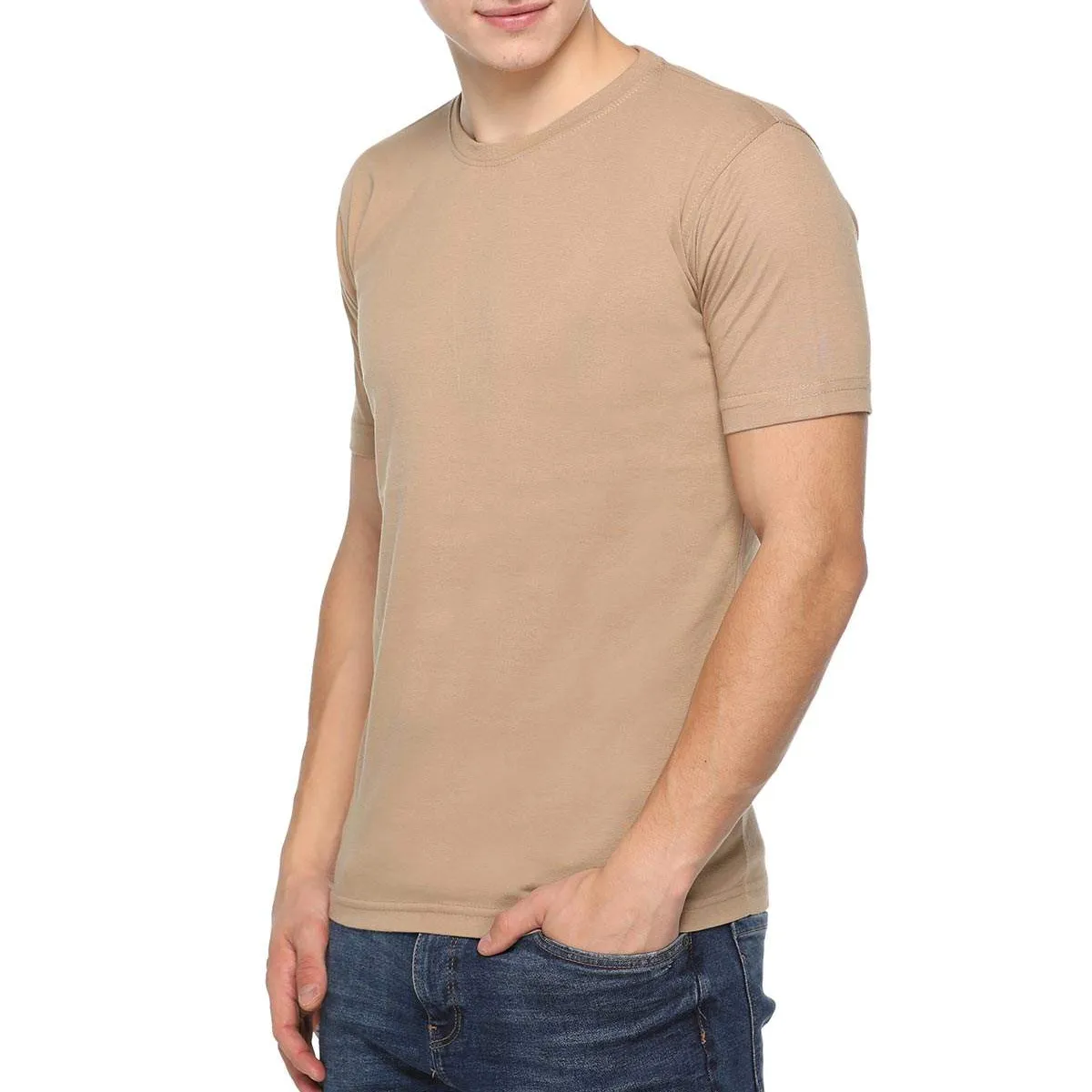 Light Beige T-shirt - BWCT
