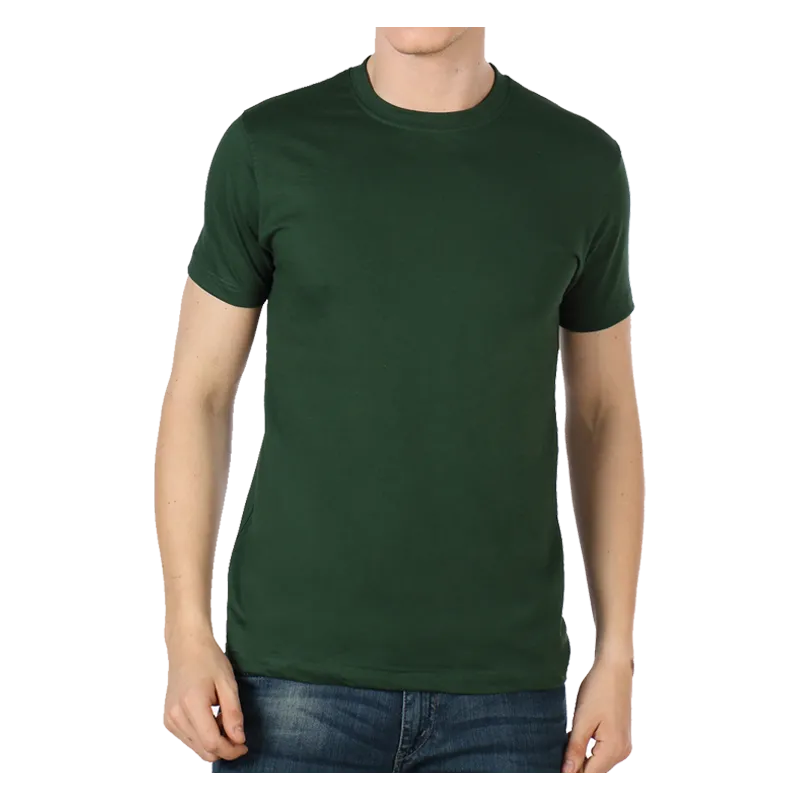 Forest Green Polycot T-shirt - PC