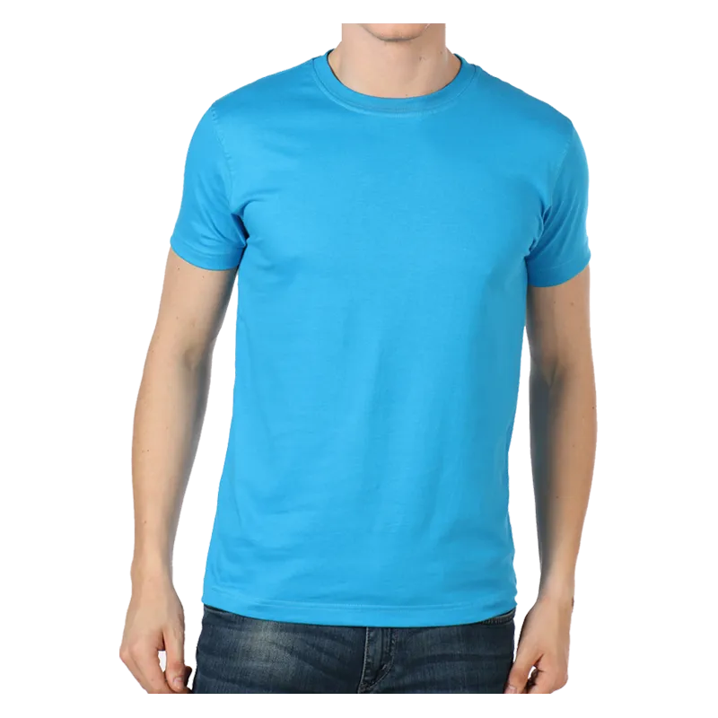 Sky Blue Polycot T-shirt - PC
